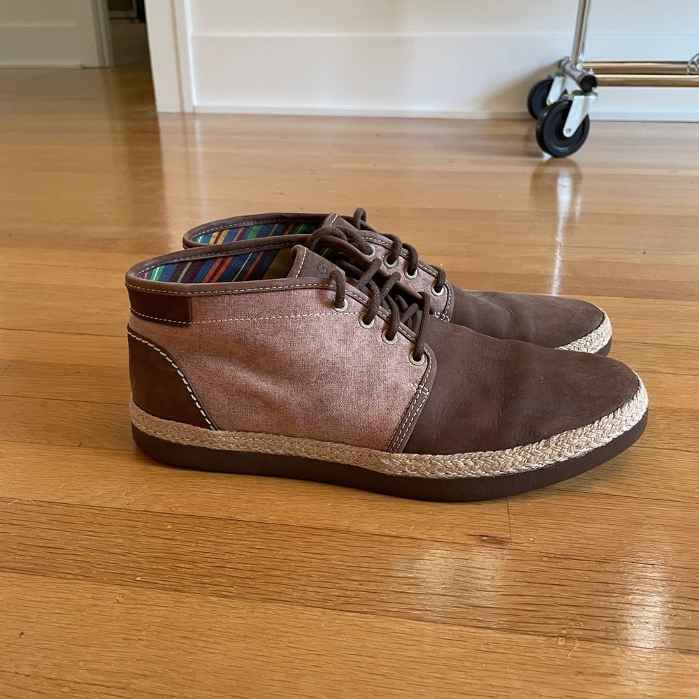 Men’s canvas espradille ugg shoes